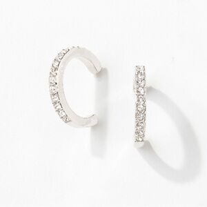 NWT Touchstone Crystal Look Around Earrings